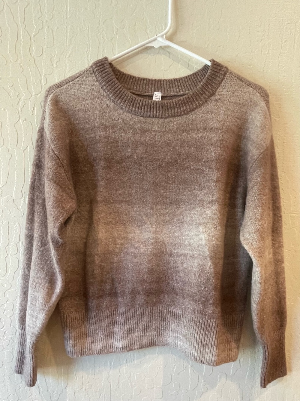 STYLUS Taupe Crewneck Sweater